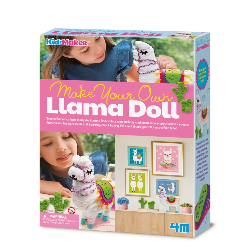 4M KidzMaker - Lama Puppe