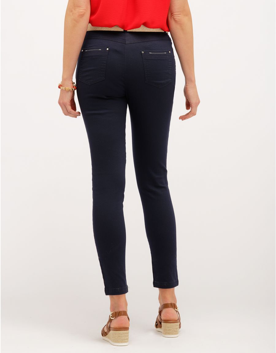 Pantalon 7/8ème bleu