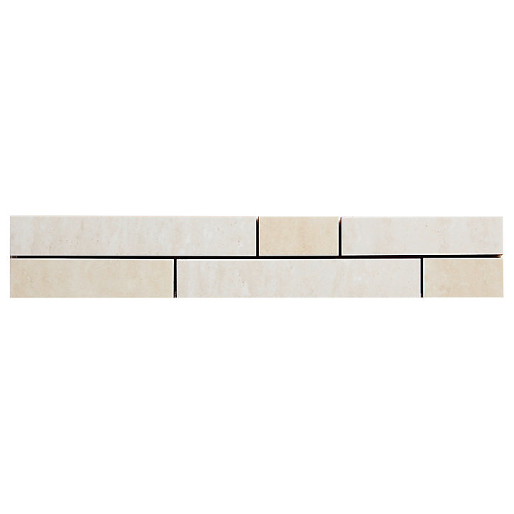 Listel beige 5x30cm Soft travertin GoodHome