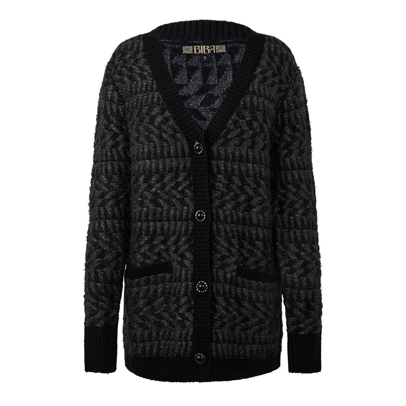 Biba Geo Knitted Cardigan