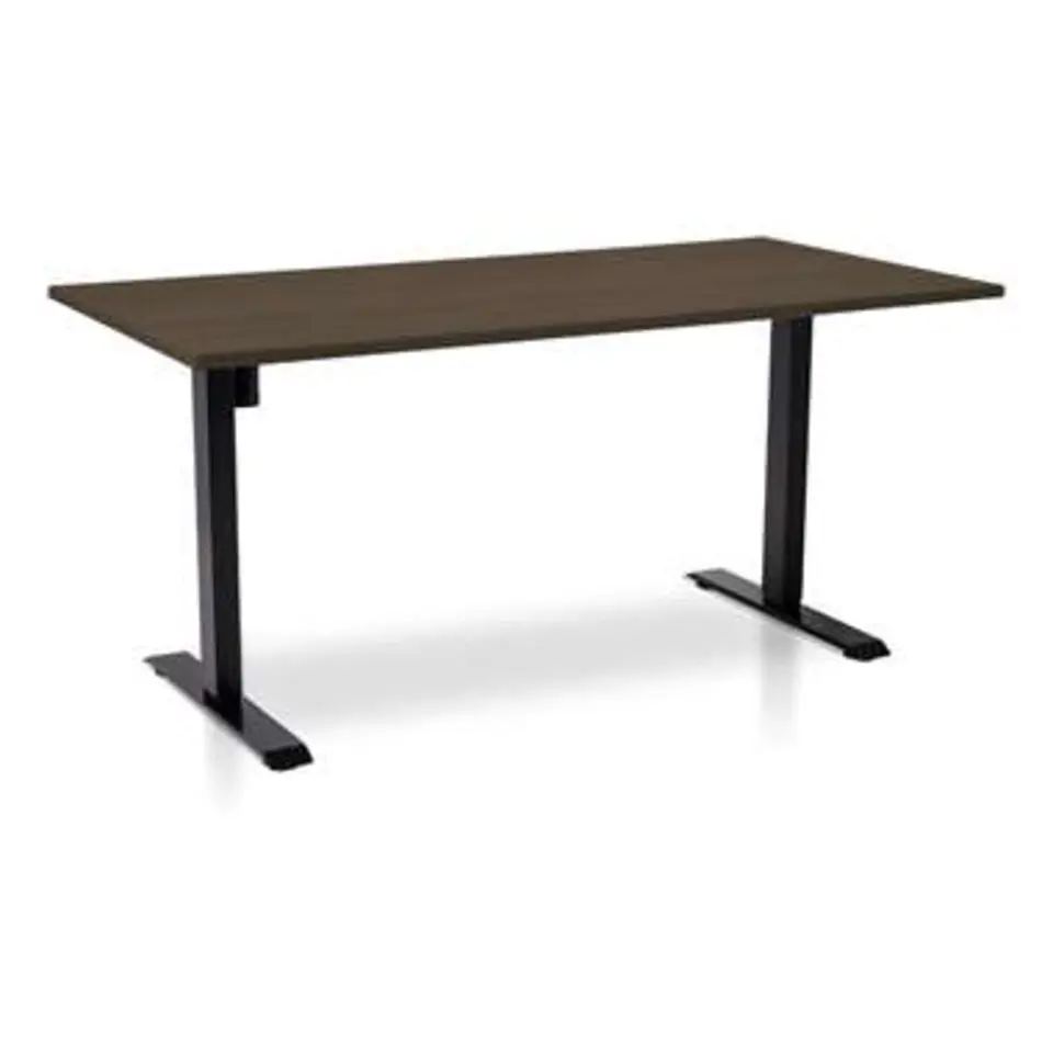 MRC EASY elektrisch ARBO zit-sta bureau - 160x80 cm - bruin eiken