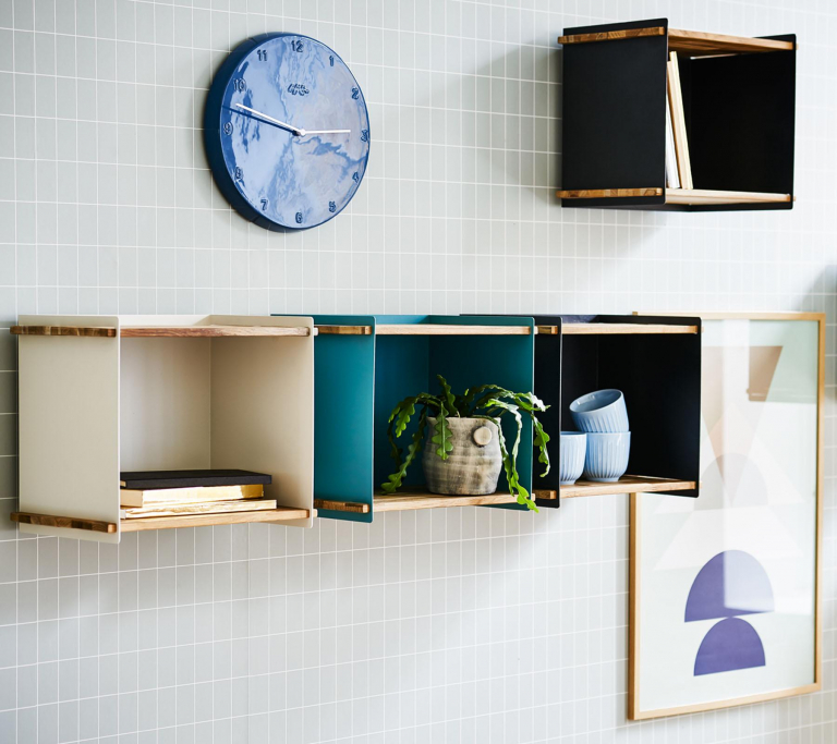 Cane-Line Box wandkast aqua