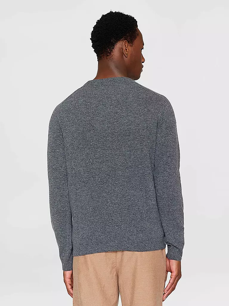 KNOWLEDGE COTTON APPAREL Pullover FIELD grau