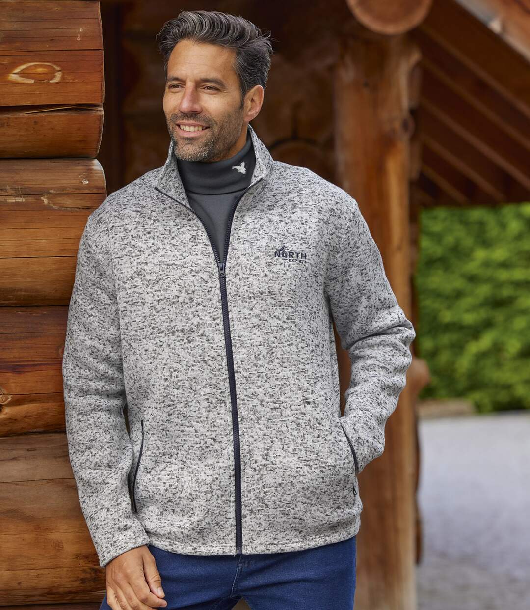 Lot de   Gilets Molleton Chinés