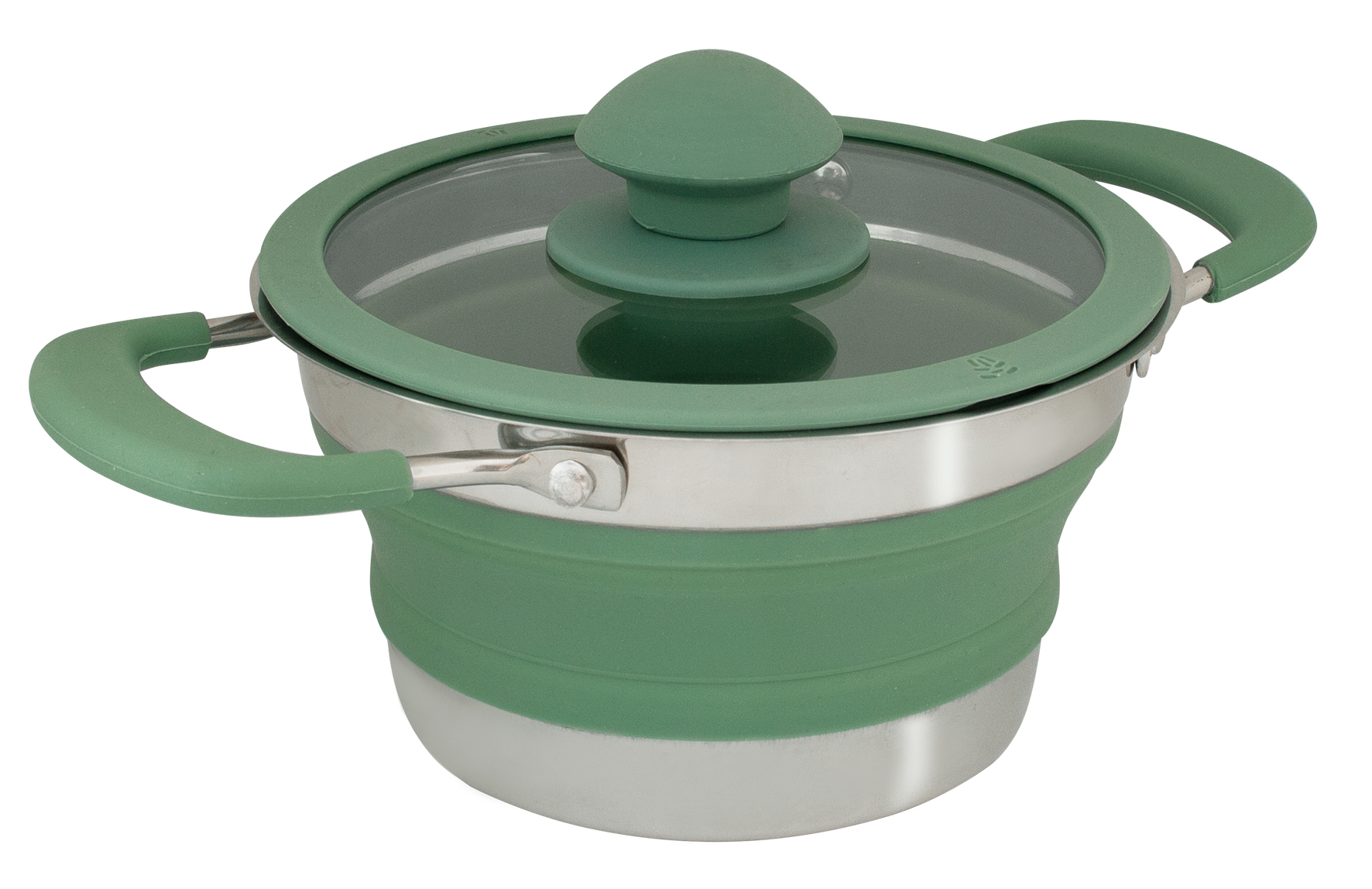 Eurotrail Maat S pan met deksel - Sea Green