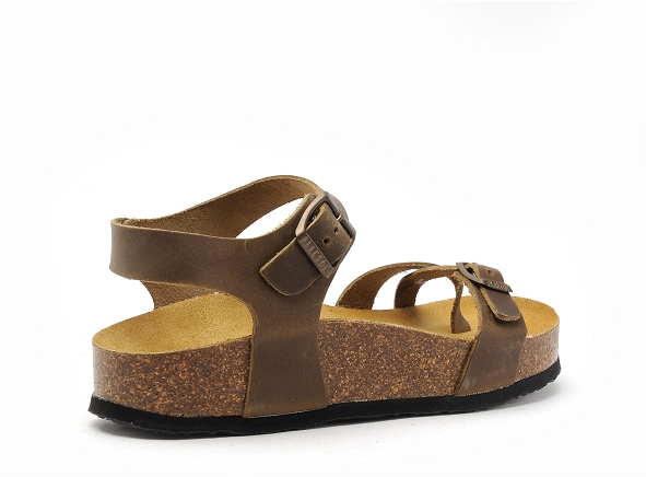 Plakton nu pieds plats femme cp zomba 341016 kaki