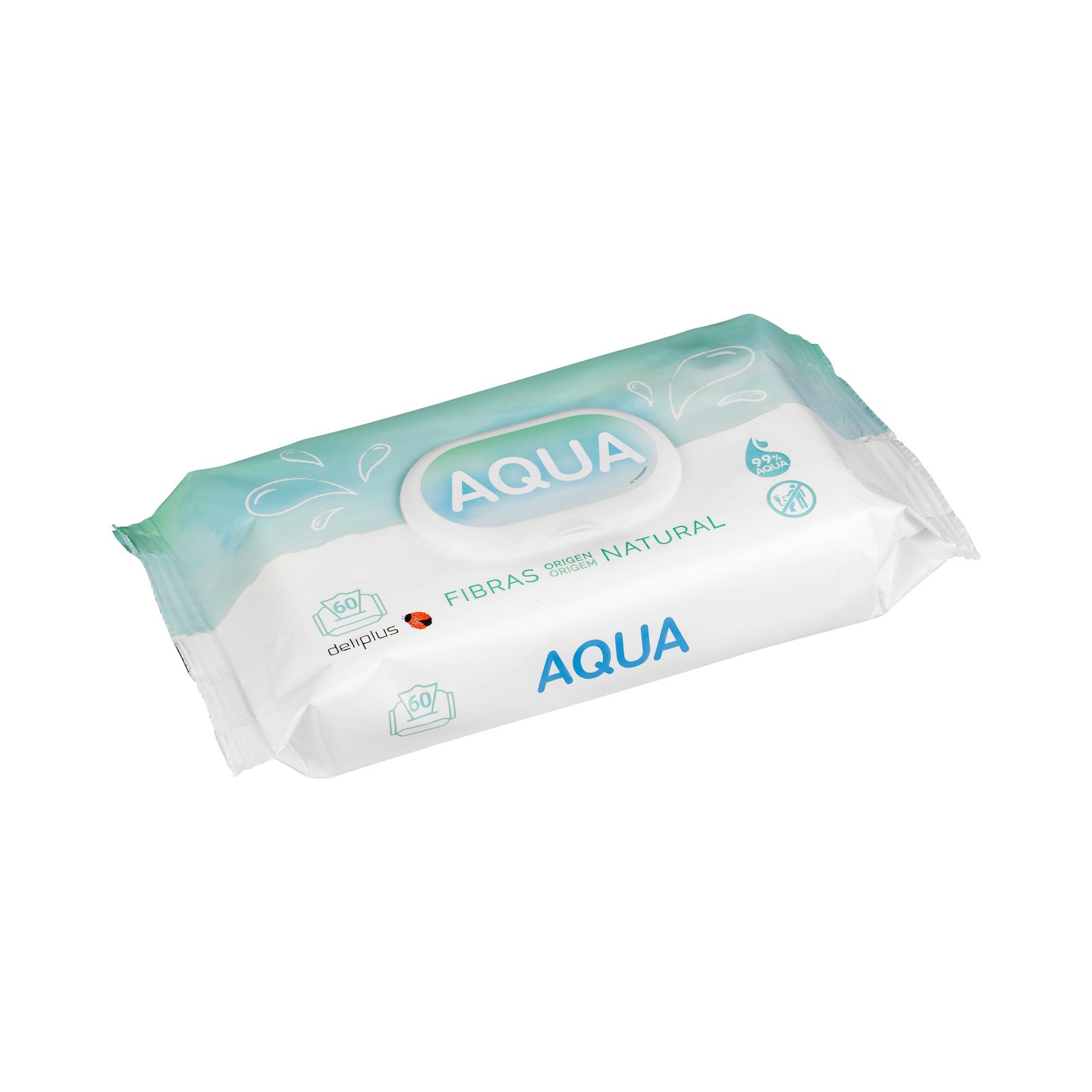 Lingettes pour bébé Aqua Deliplus