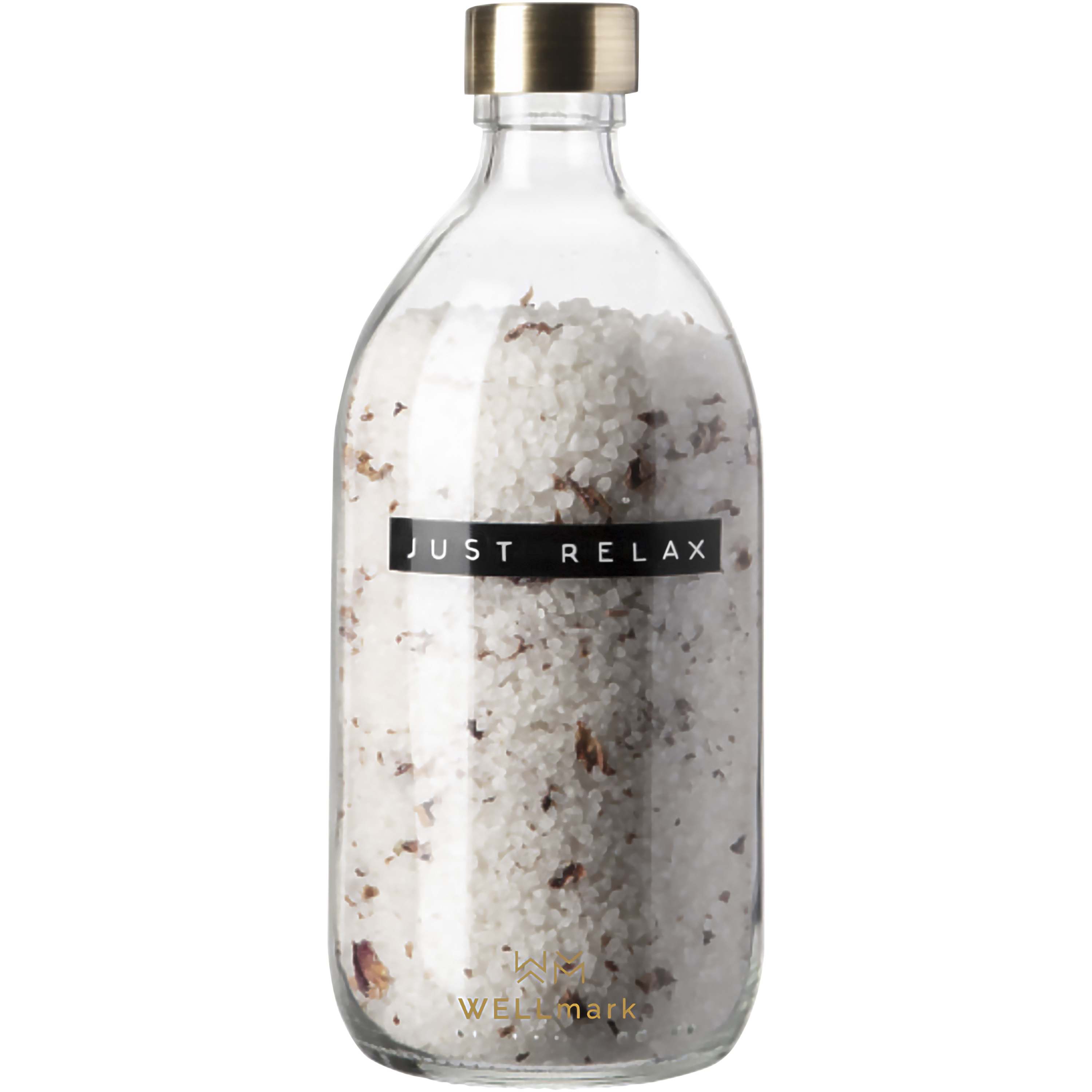 WELLmark 126307 - Sel de bain WELLmark Just Relax de 500 ml de - parfum roses