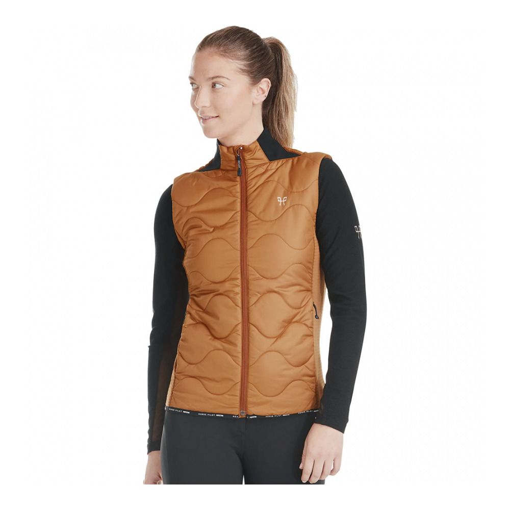 Horse Pilot RIDER - Doudoune Femme gold brown