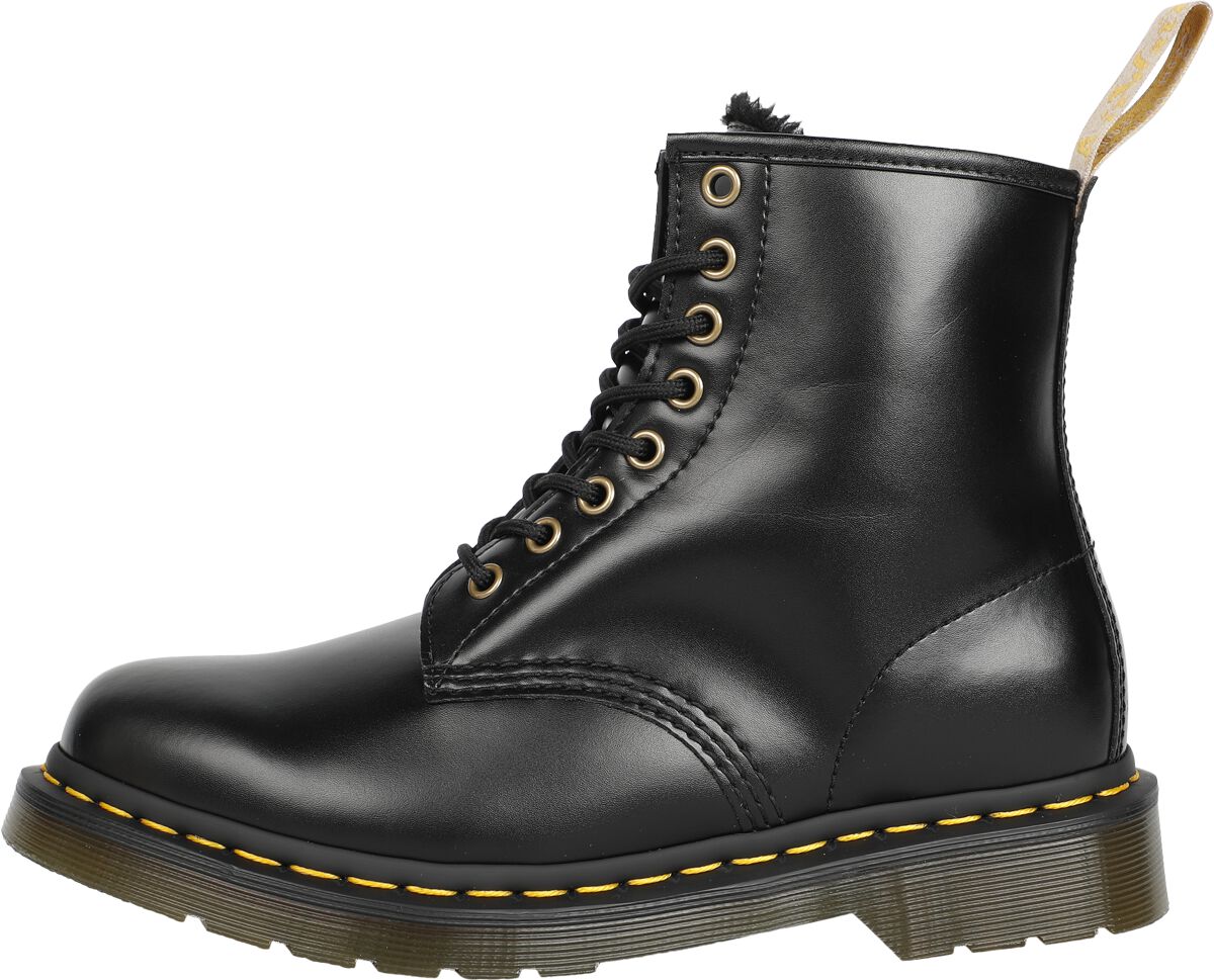 Vegan 1460 - Black Norfolk Flat | Dr. Martens Bottes