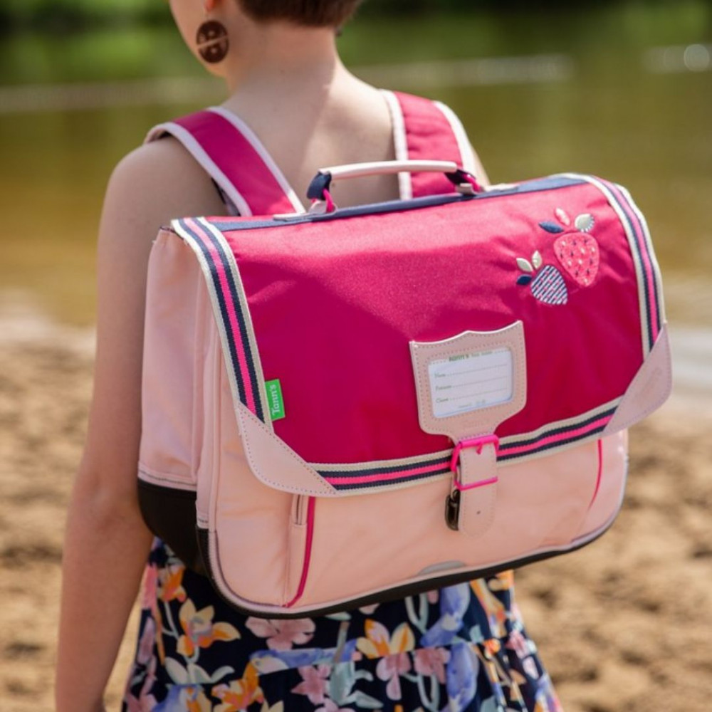 Cartable Célia rose