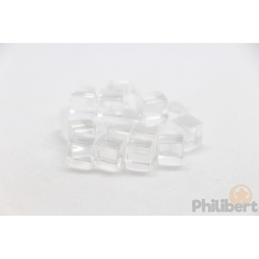 20 Petits Cubes Transparents