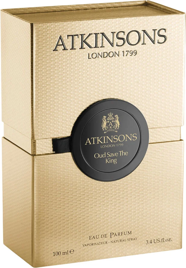 Atkinsons Oud Save The King Eau de edp male fragrance 100. 0 ML