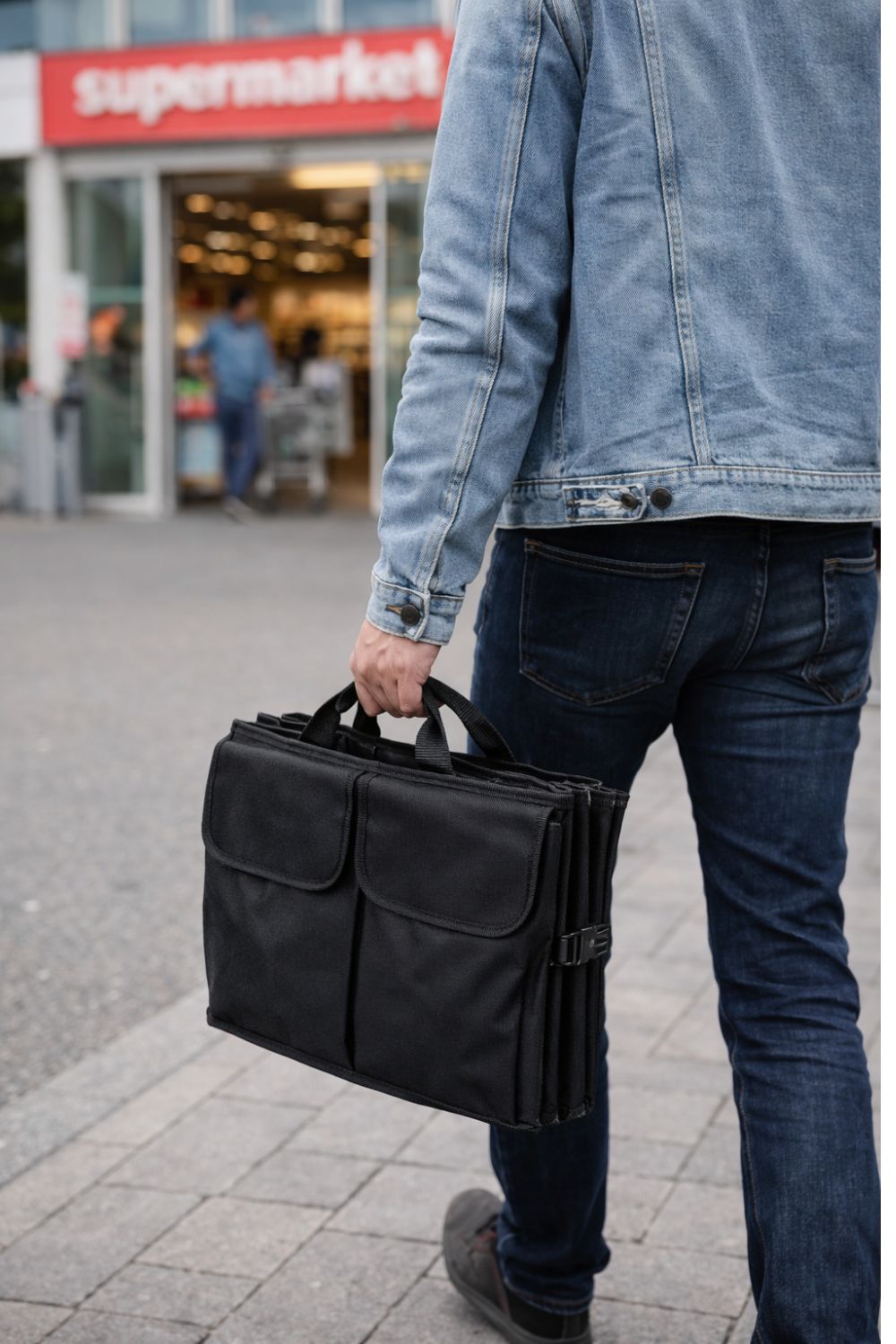 CUHOC 56 x 39 x 26,5 cm kofferbak organizer - Black