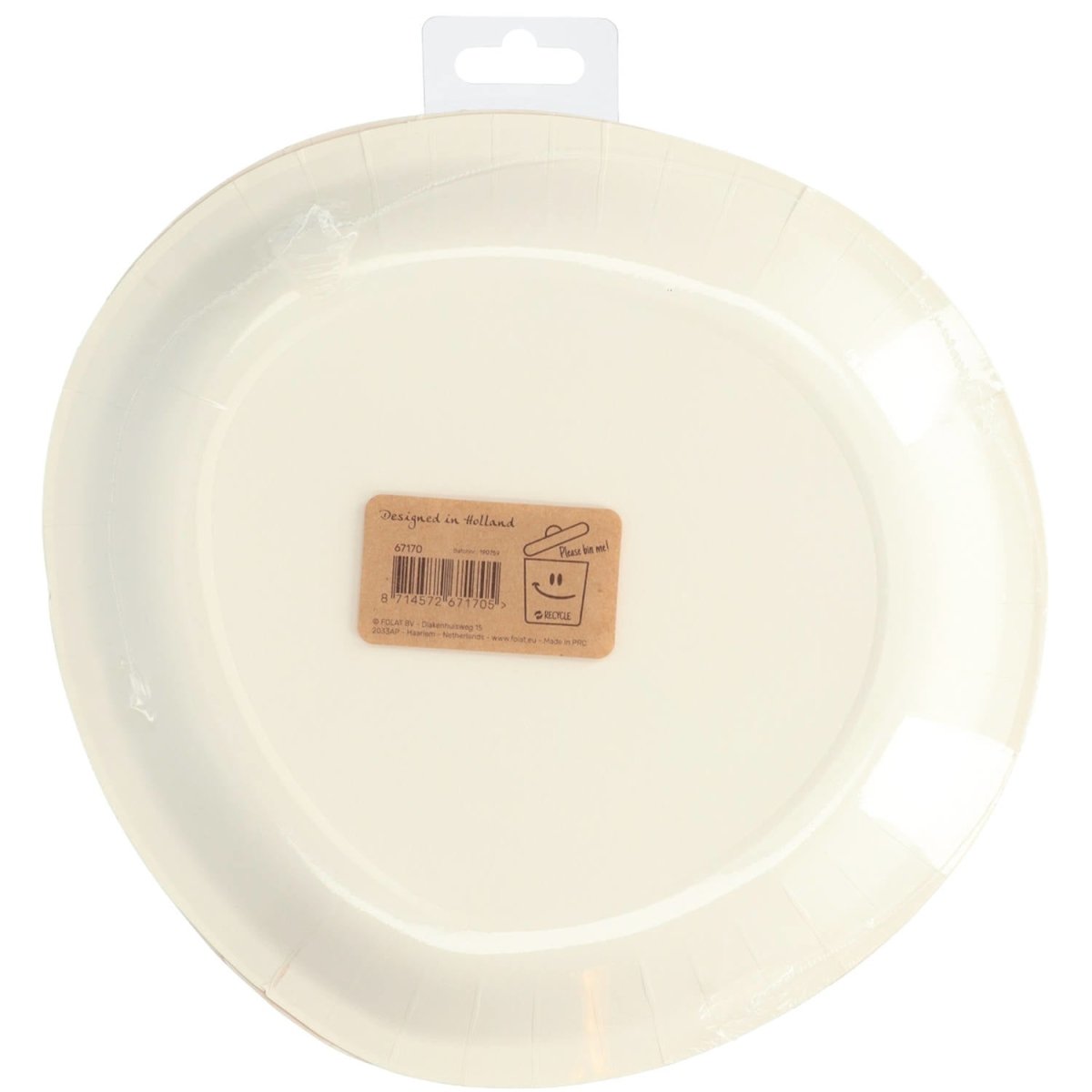 Borden 70 Jaar Rose Goud 23cm 8st