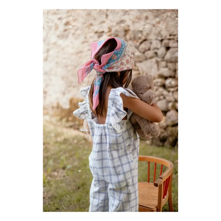 Louise Misha Combinaison Irina Carreaux | Bleu