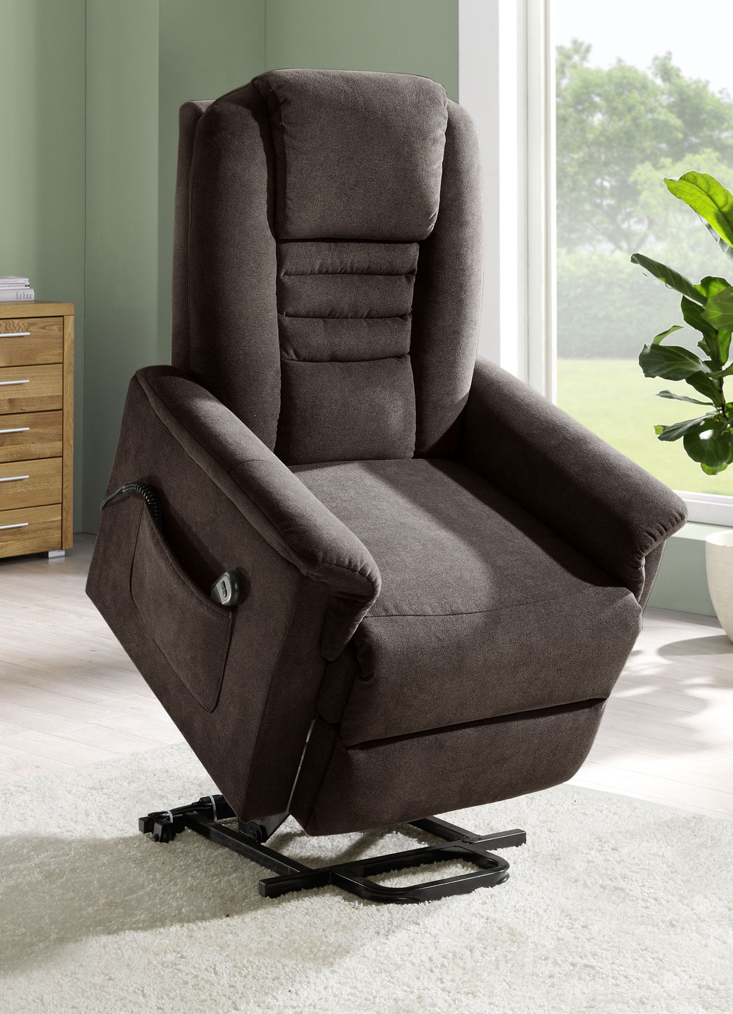 TV-Sessel mit Motor und Aufstehhilfe