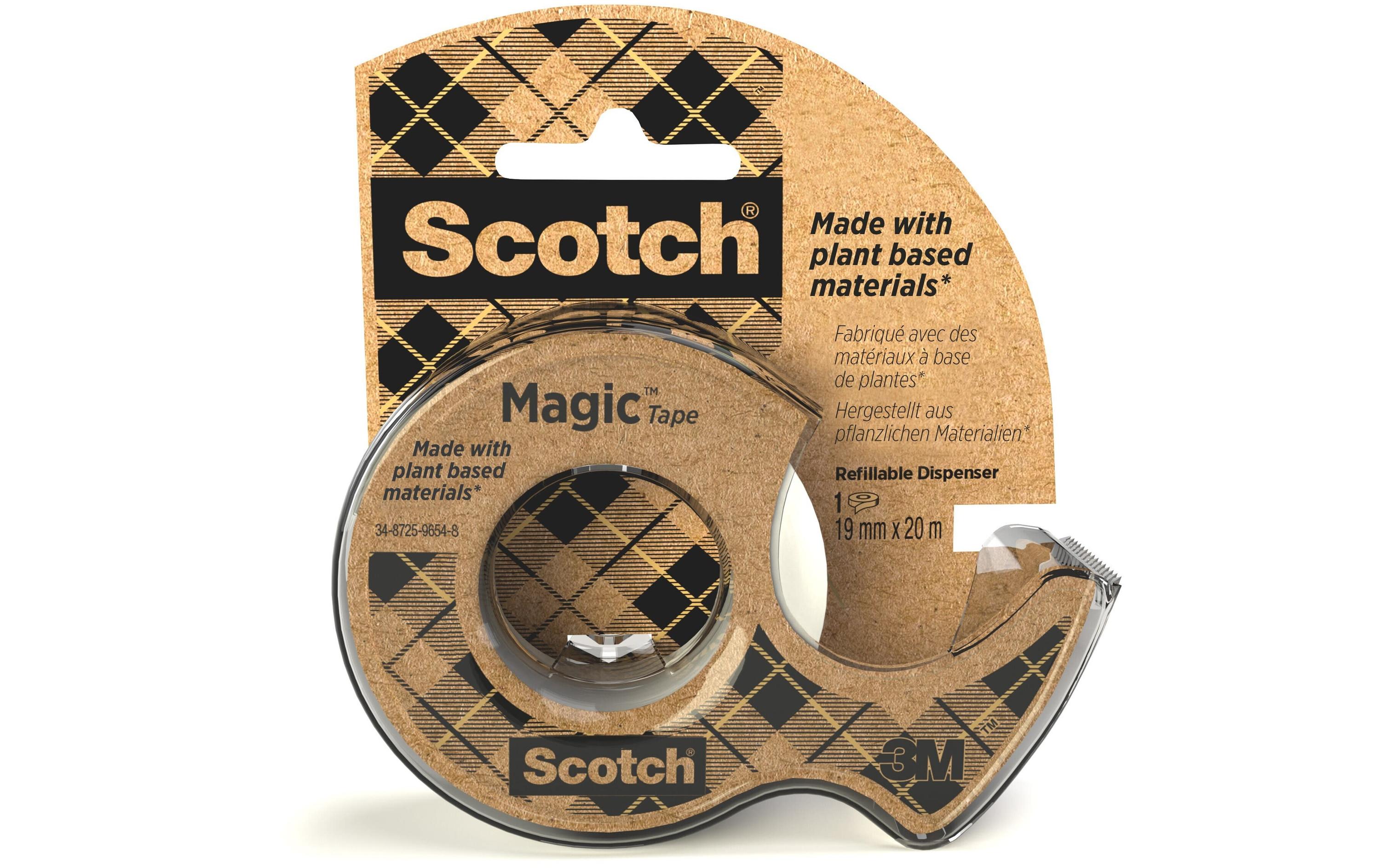 Handabroller Magic Greener Choice 19 mm x 20 m, 1 StückKlebeband mit Abroller