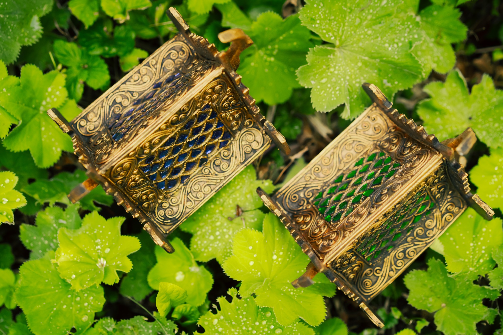 Geisterhäuschen thailändisch, gold, H 20 cm, L 16 cm, B 13,5 cm günstig bestellen
