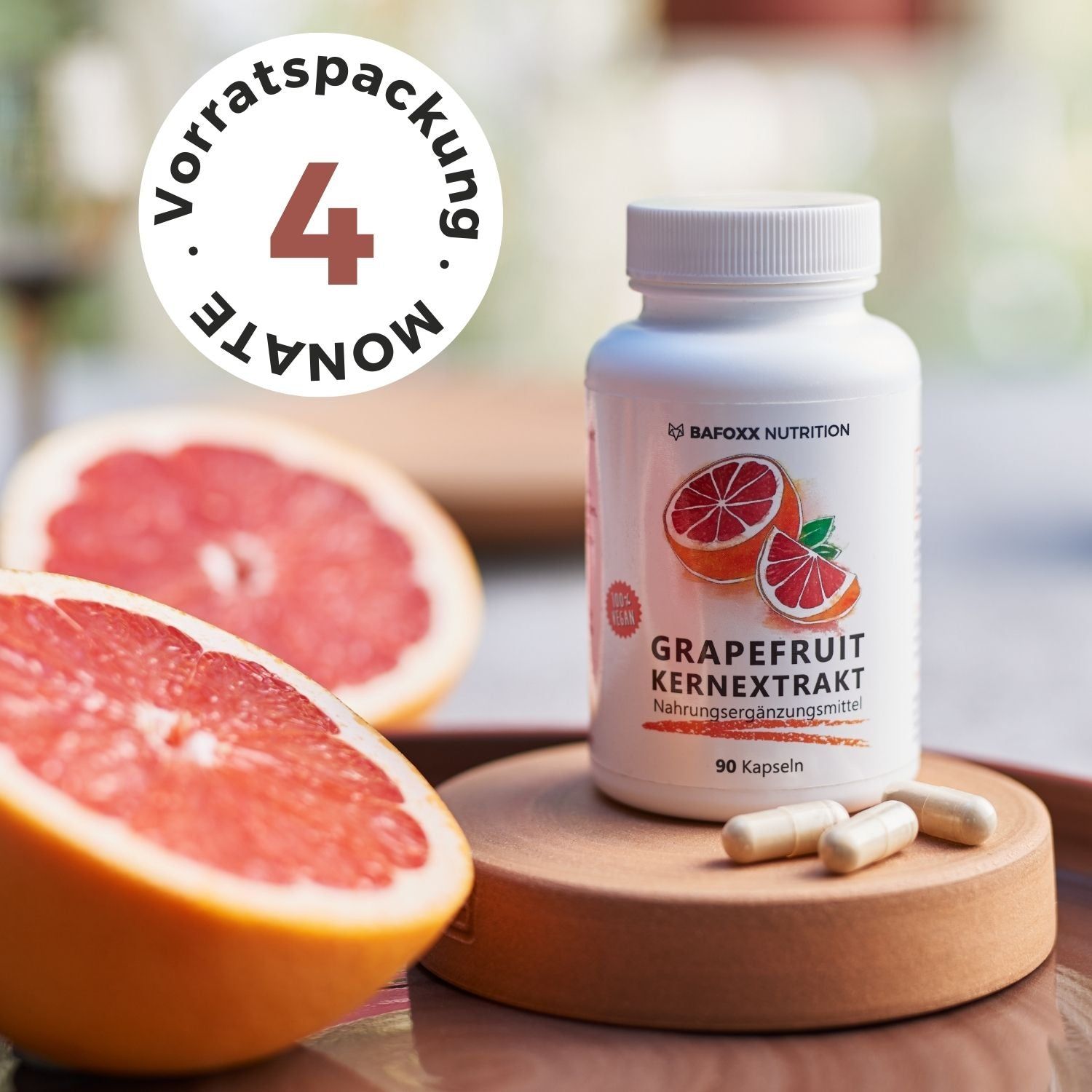 BAFOXX Nutrition® Grapefruitkernextrakt Kapseln