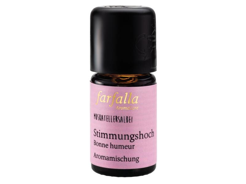 Farfalla Duftöl-Mischung Stimmungshoch 5 ml Ätherische Öl Mischung Muskatellersalbei