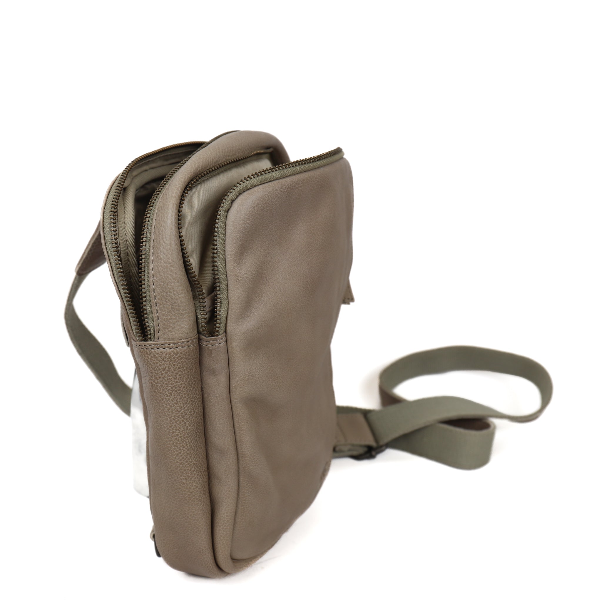 Crossbody tas 'Stefan' silver mink Silver mink
