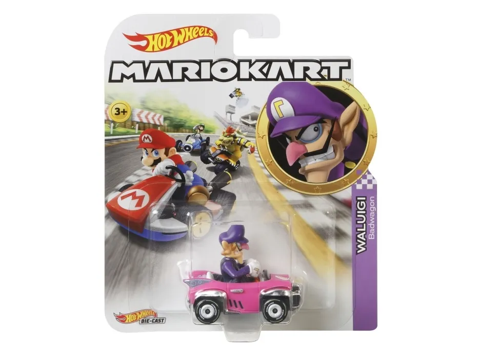 Hot Wheels Mario Kart Replica Diecast Asst.