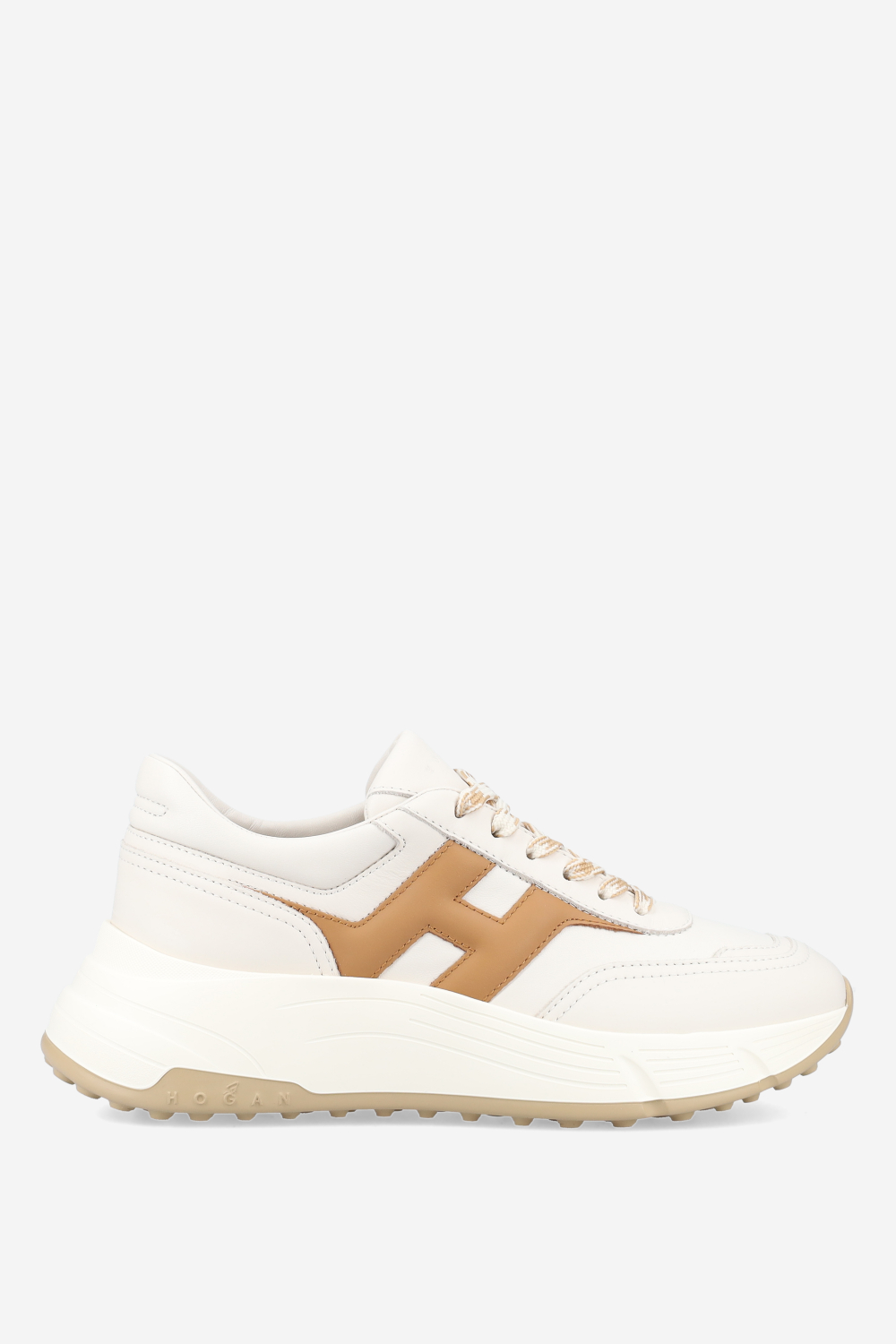 H669 leather sneakers