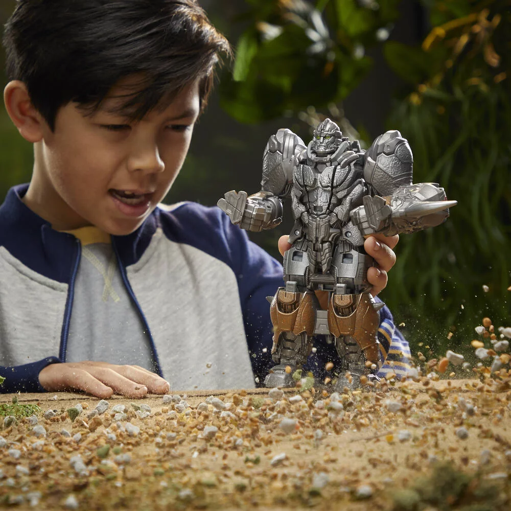 TRANSFORMERS  FIGURINE RISE OF THE BEASTS SMASH CHANGERS