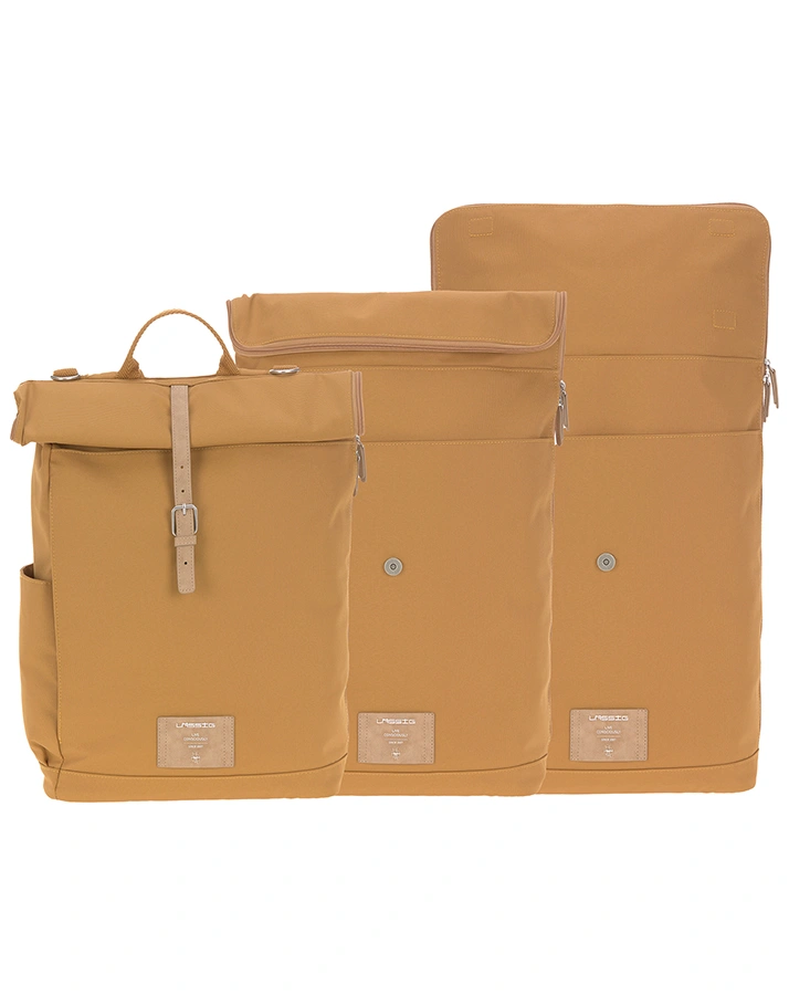 Wickelrucksack GRE ROLLTOP (30x46x14) in curry