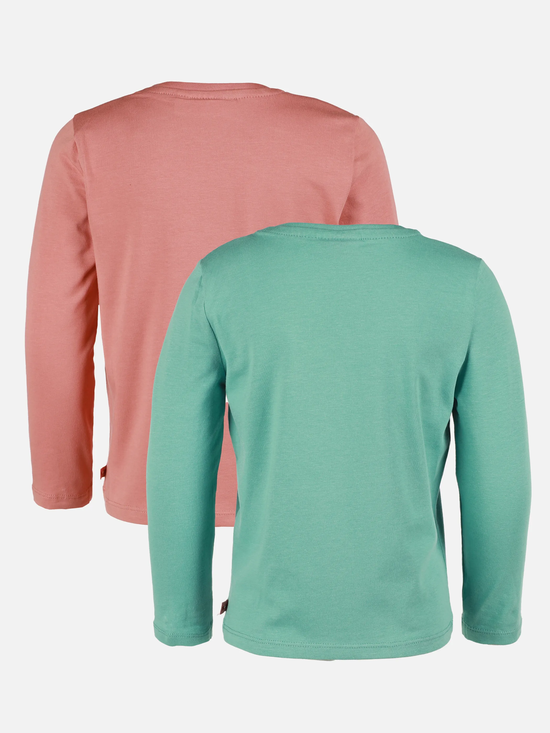 Mädchen Langarmshirt im 2er Pack