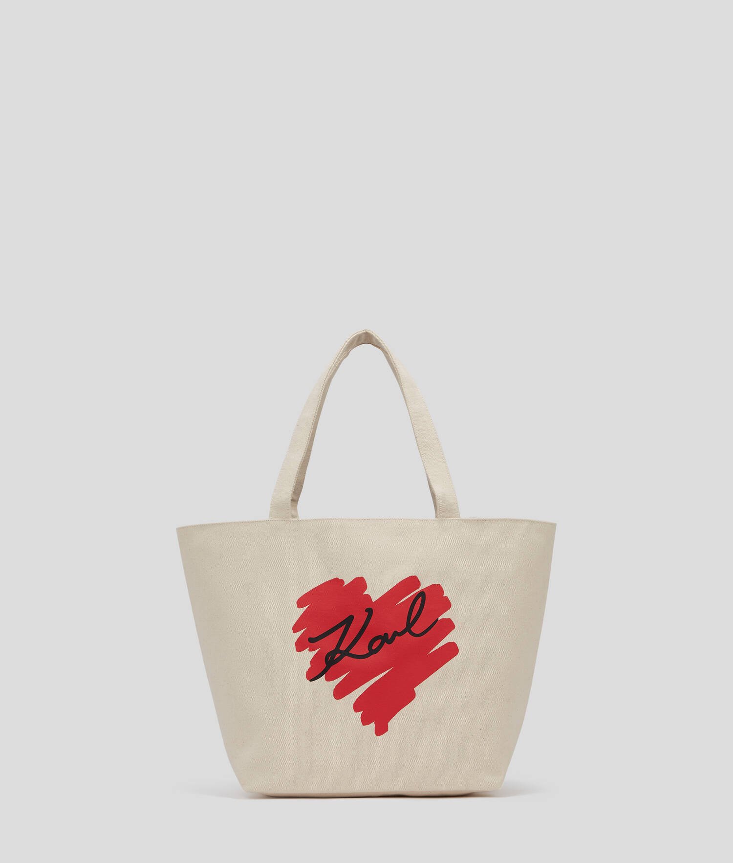 SAC CABAS RÉVERSIBLE K/HEART - Naturel