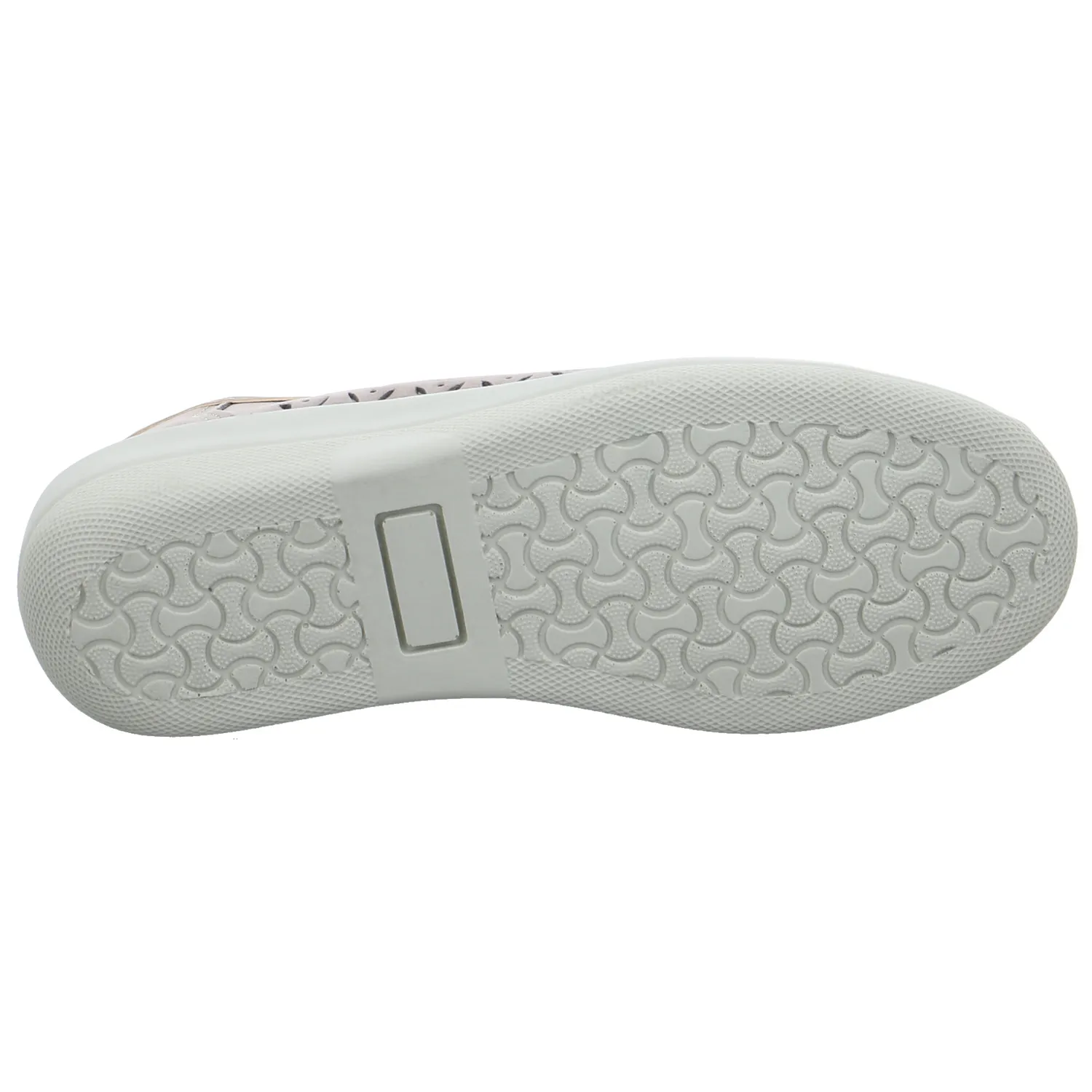 VAN DER LAAN Comfort-Slipper Taupe Leder