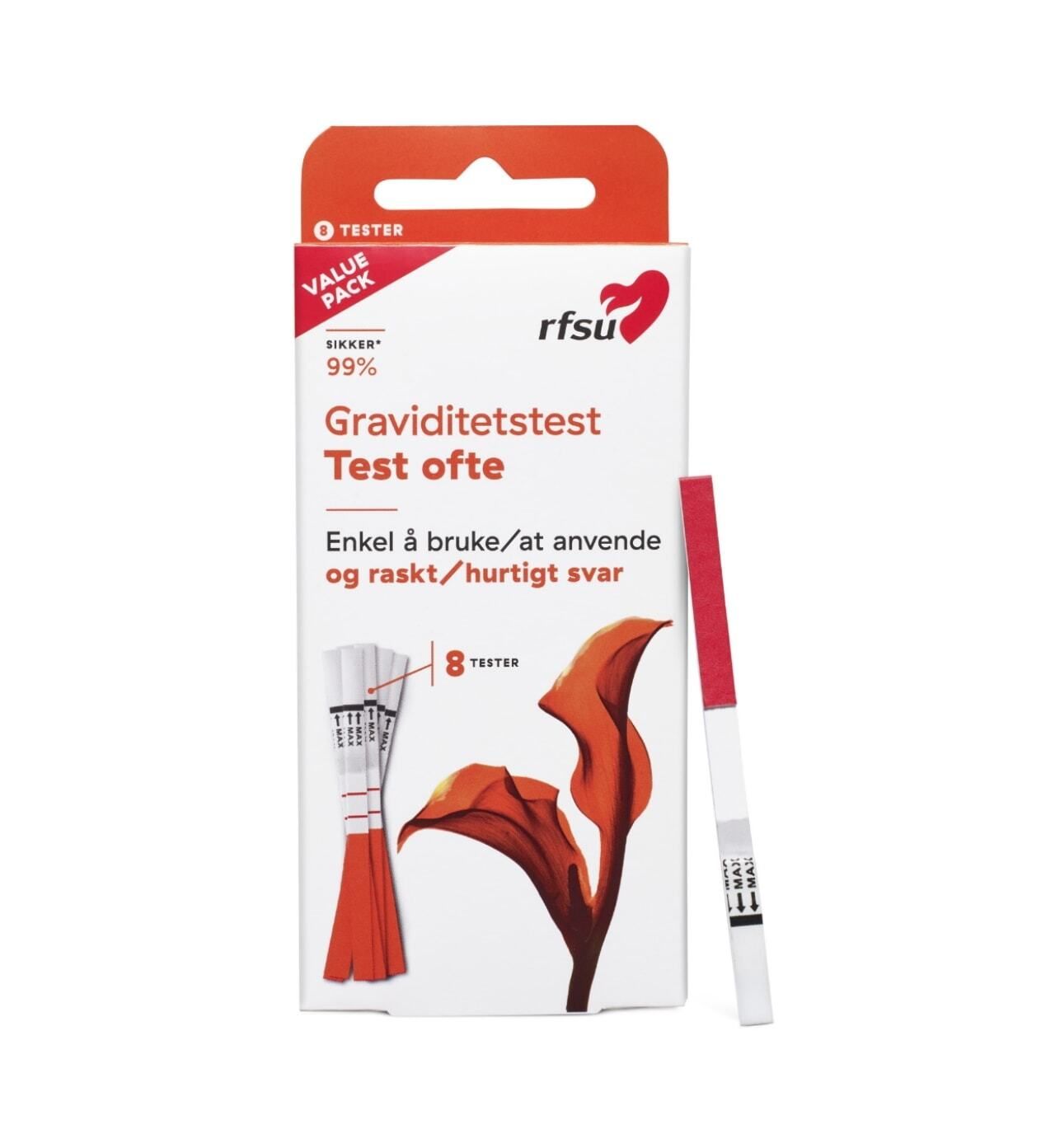 Graviditetstest Test Ofte