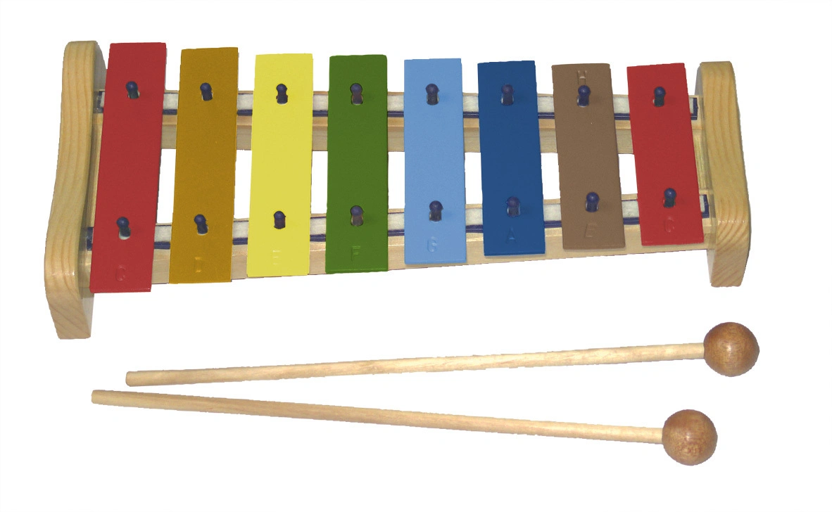 Metallophon-Set BUNTES GLOCKENSPIEL 4-teilig