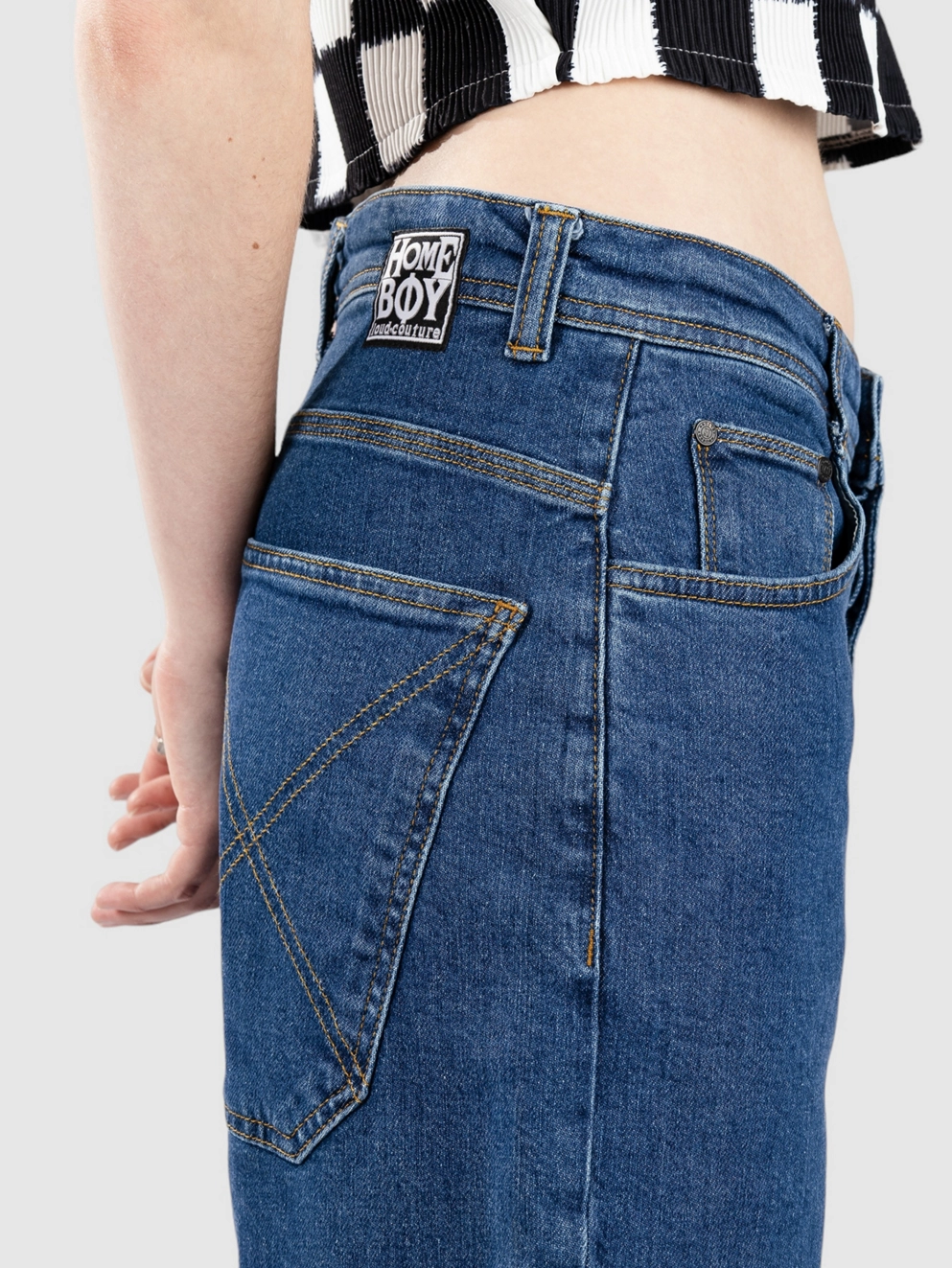 Homeboy X-Tra BAGGY Jeans washed blue