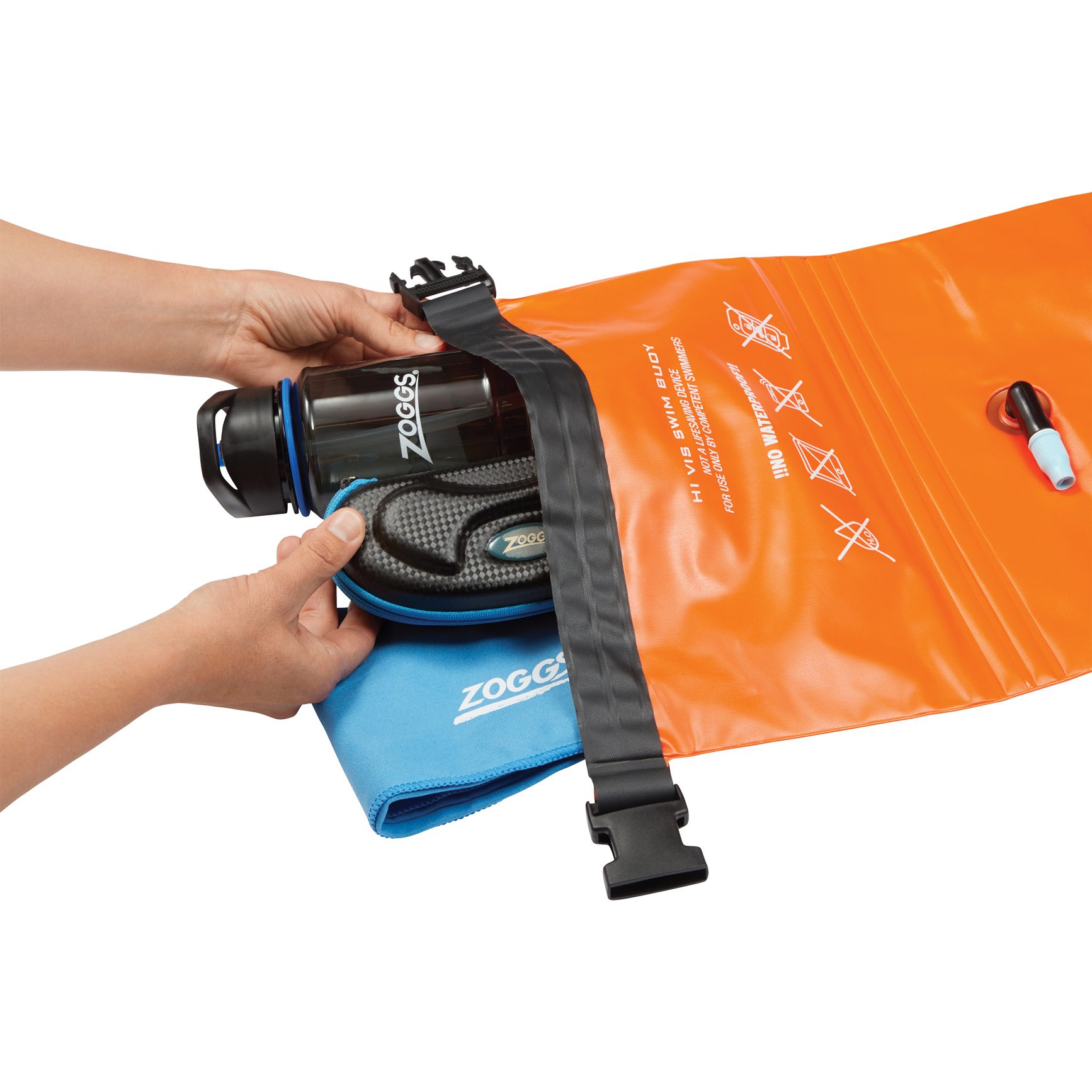 Zoggs Hi Viz Swim Boje orange