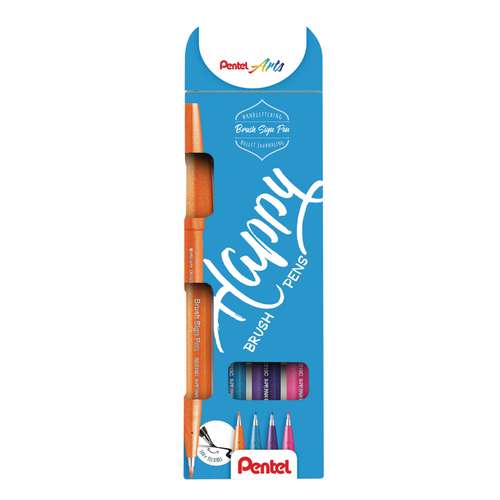Pentel® Brush Sign Pen-Sets