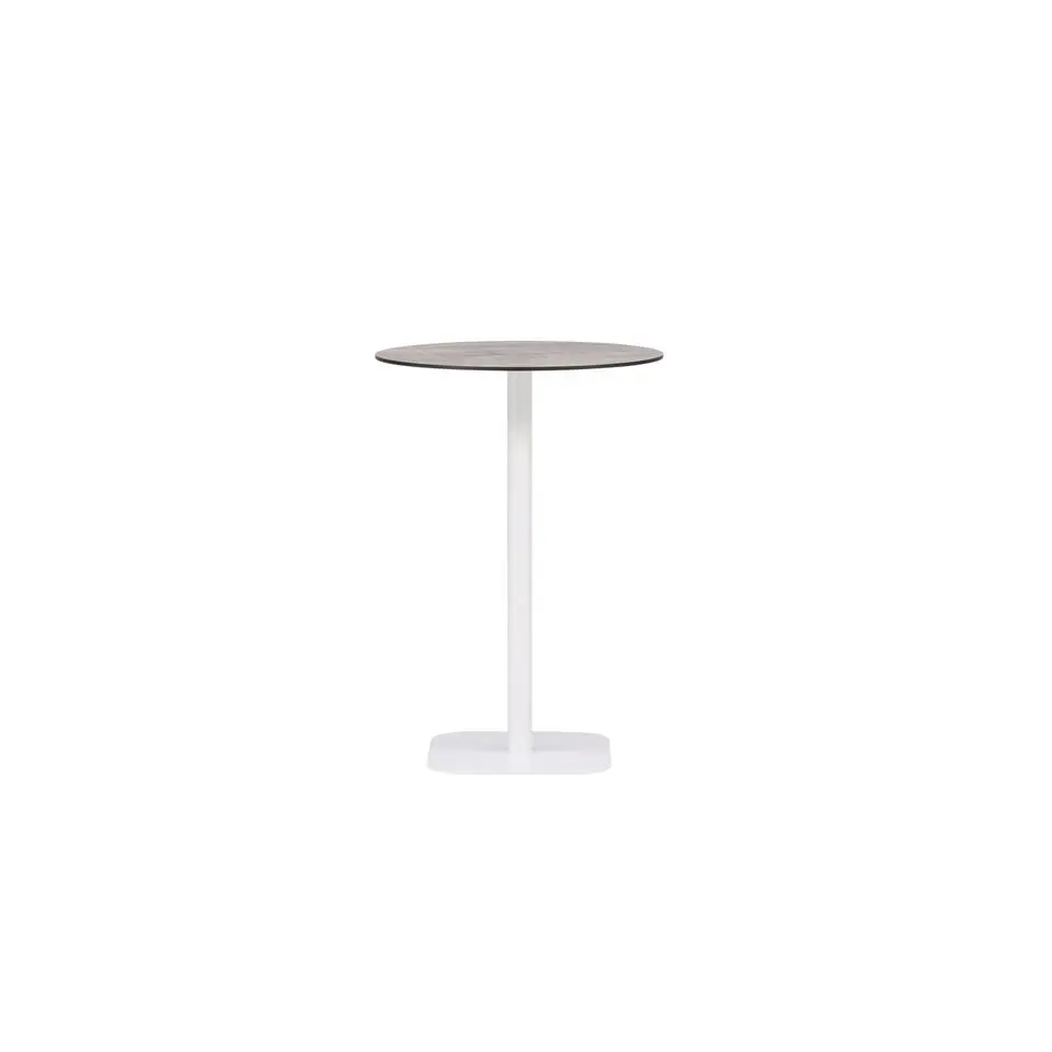 Bartafel Zwart Kunststof - 70x70x100cm - Milano