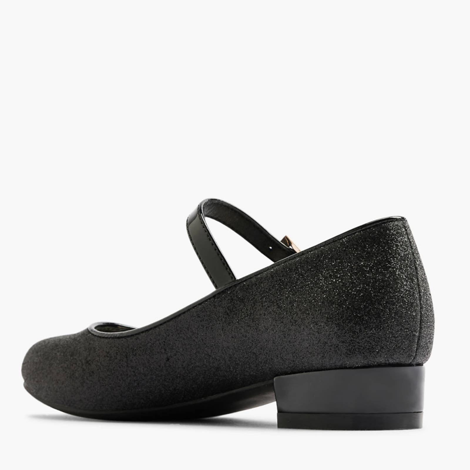 Graceland ballerina's met glitters zwart