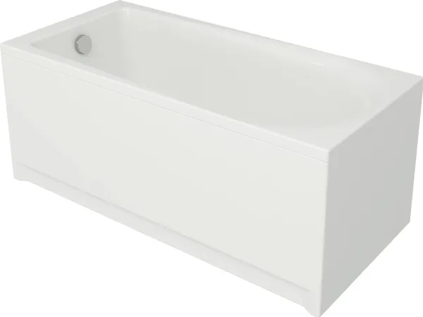 Cersanit Flavia rektangulært badekar 150 x 70 cm (S301-105)