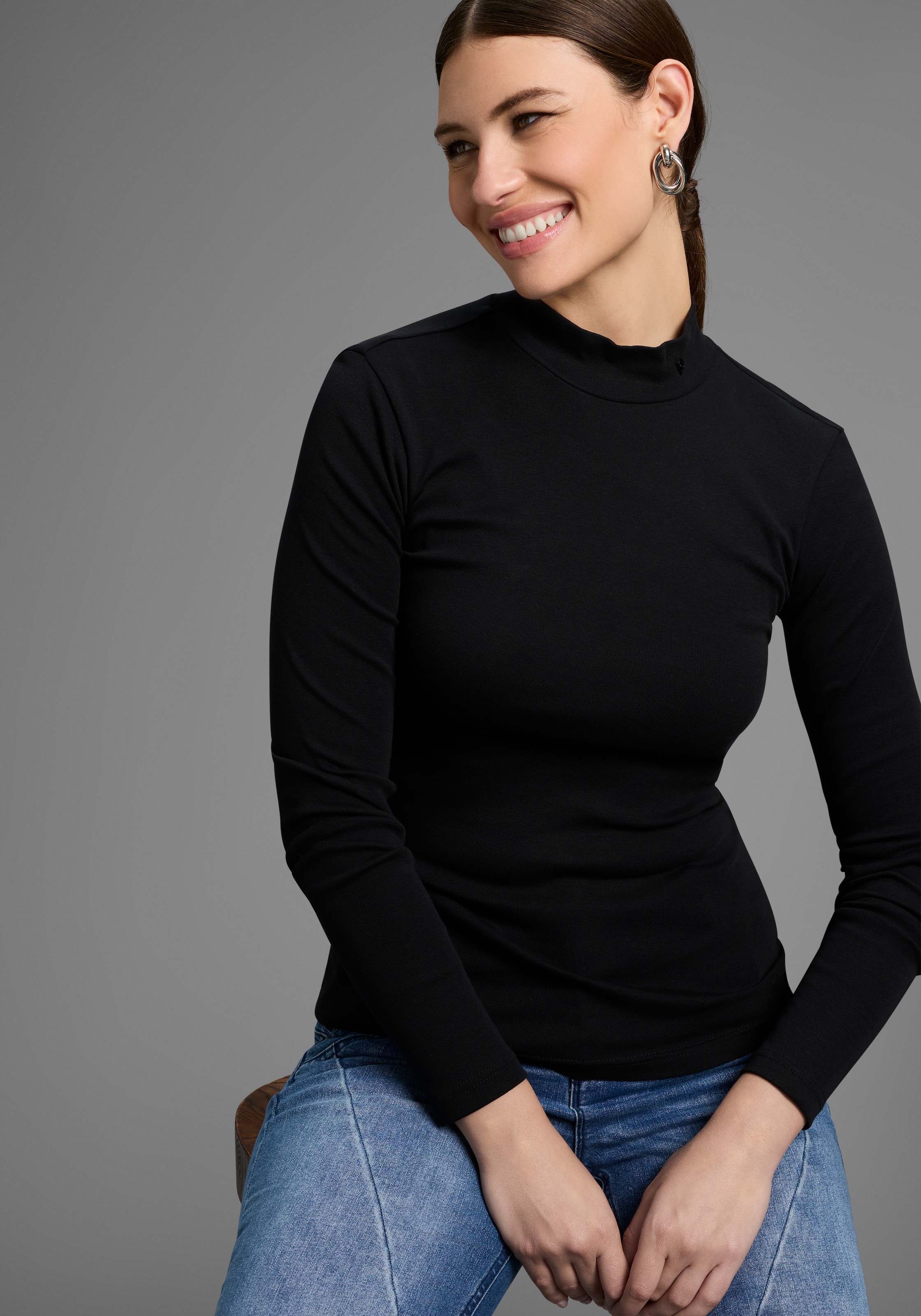 Bruno Banani Rollkragenshirt, 2 Stk. perfektes Basic mit Rollkragen - NEUE KOLLEKTION