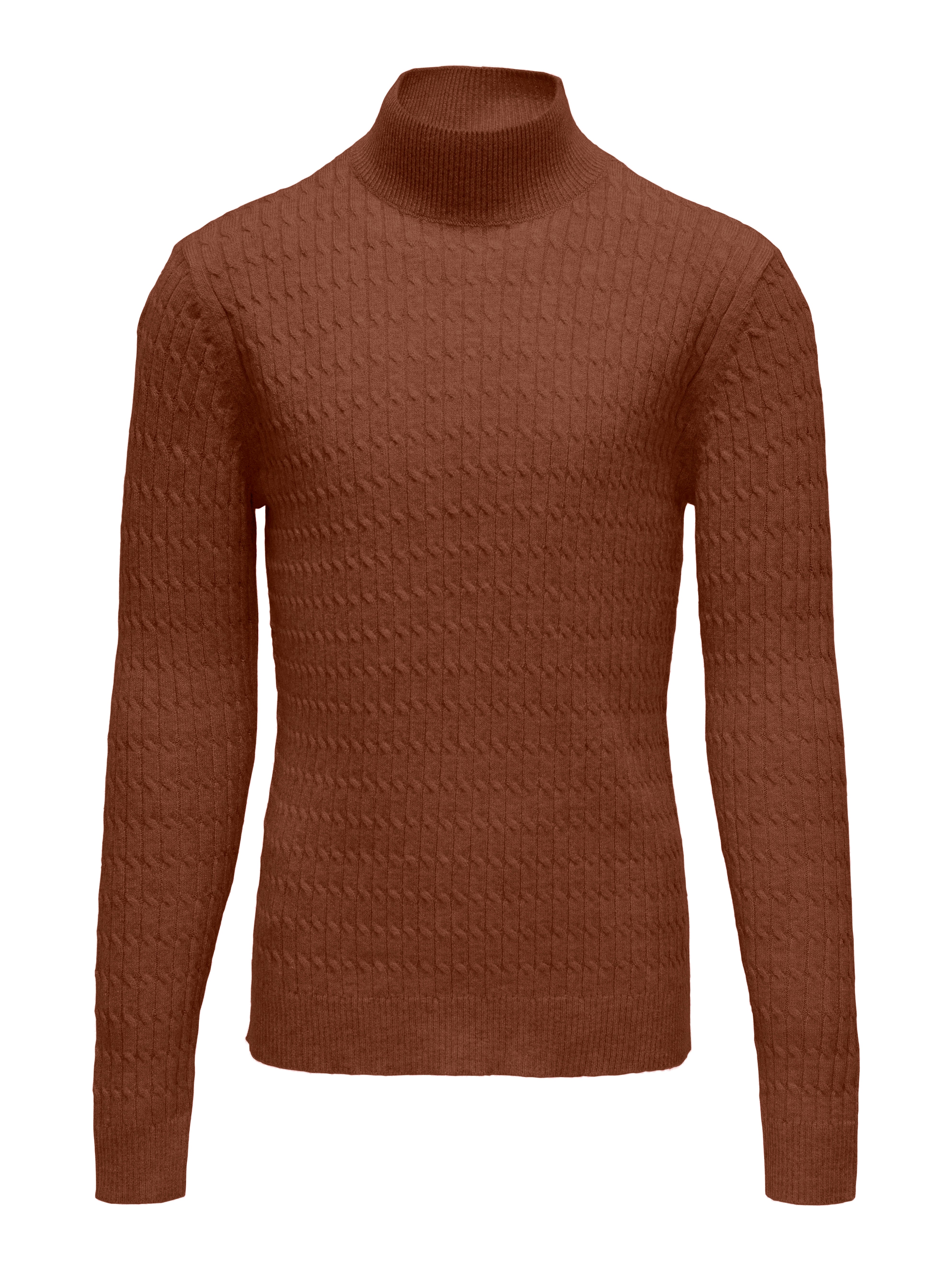 KOGLINA Strickpullover Cherry Mahogany