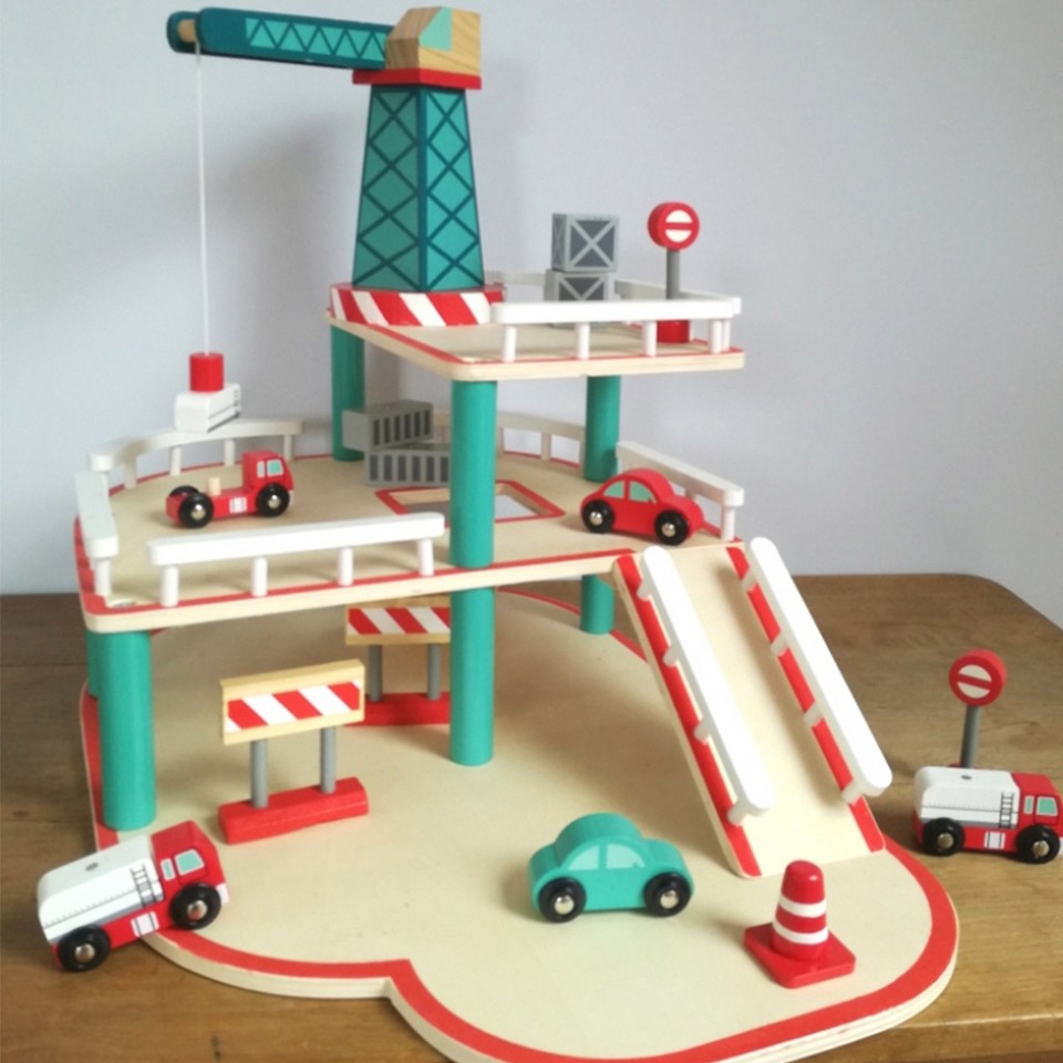 Egmont Toys - Garage med kran - (511049)