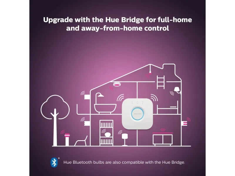 Philips Hue White and Color Ambiance Kerte - E14 pære
