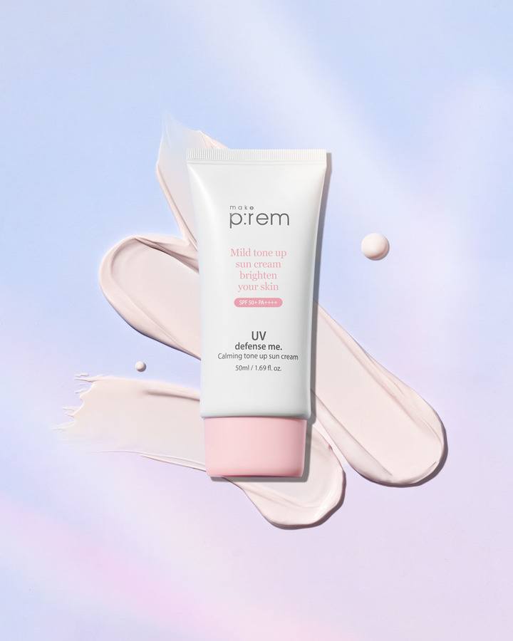 Make P:rem UV Defende Me Calming Tone Up Sun Screen 50ml