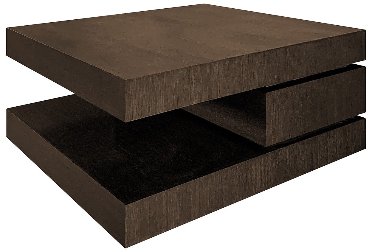 Salontafel 6505 brown Oakura B90 x D90 x H42 cm