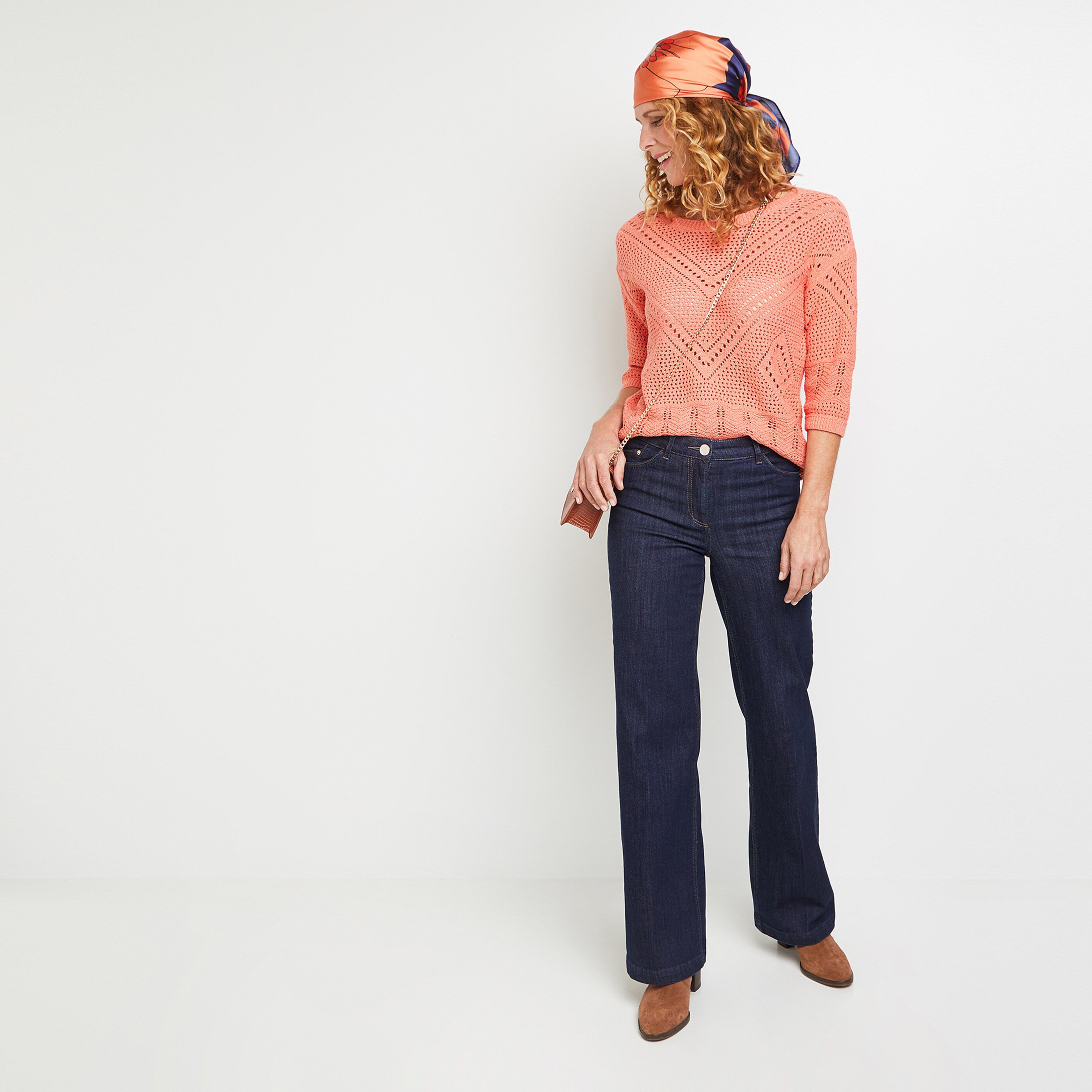 Pull ajouré femme - PECHE