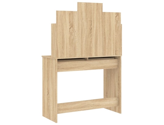 VIDAXL - Coiffeuse avec miroir chêne sonoma 96x39x142 cm