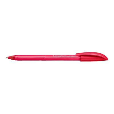 STAEDTLER ball 4320 - Stylo à bille - rouge - 1 mm - pointe moyenne